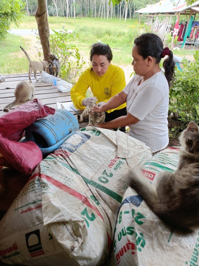 โครงการสัตว์ปลอดโรค คนปลอดภัย จากโรคพิษสุนัขบ้า ประจำปีงบประมาณ พ.ศ.2567